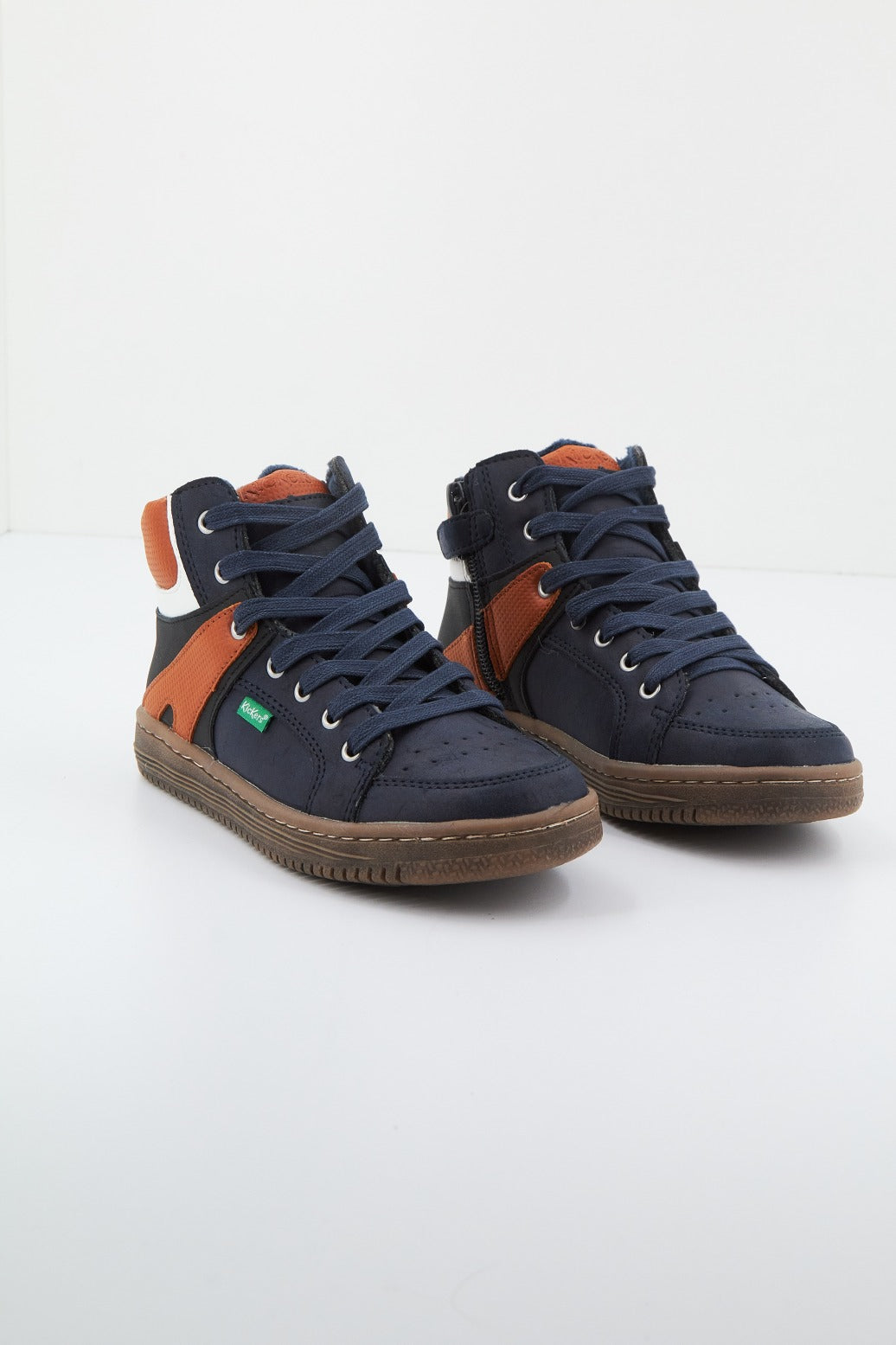 KICKERS LOWELL NOIR en color AZUL (1)