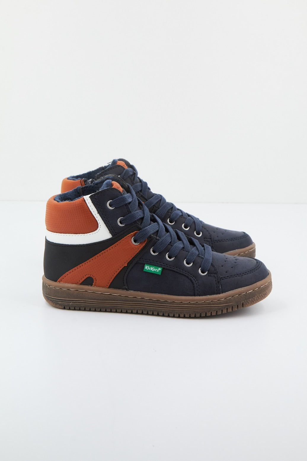 KICKERS LOWELL NOIR en color AZUL (2)