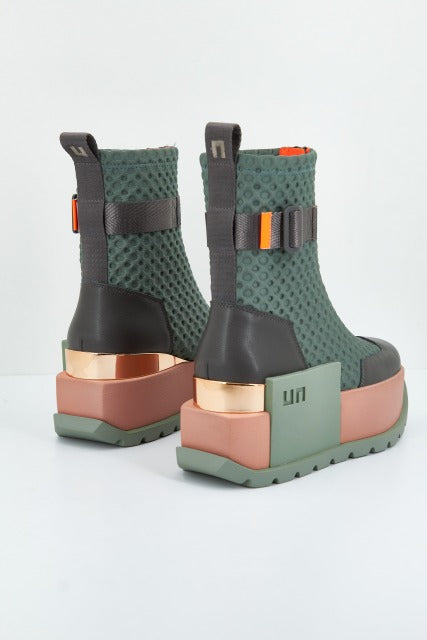 UNITED NUDE UN ROKO BOOTIE II en color VERDE (3)