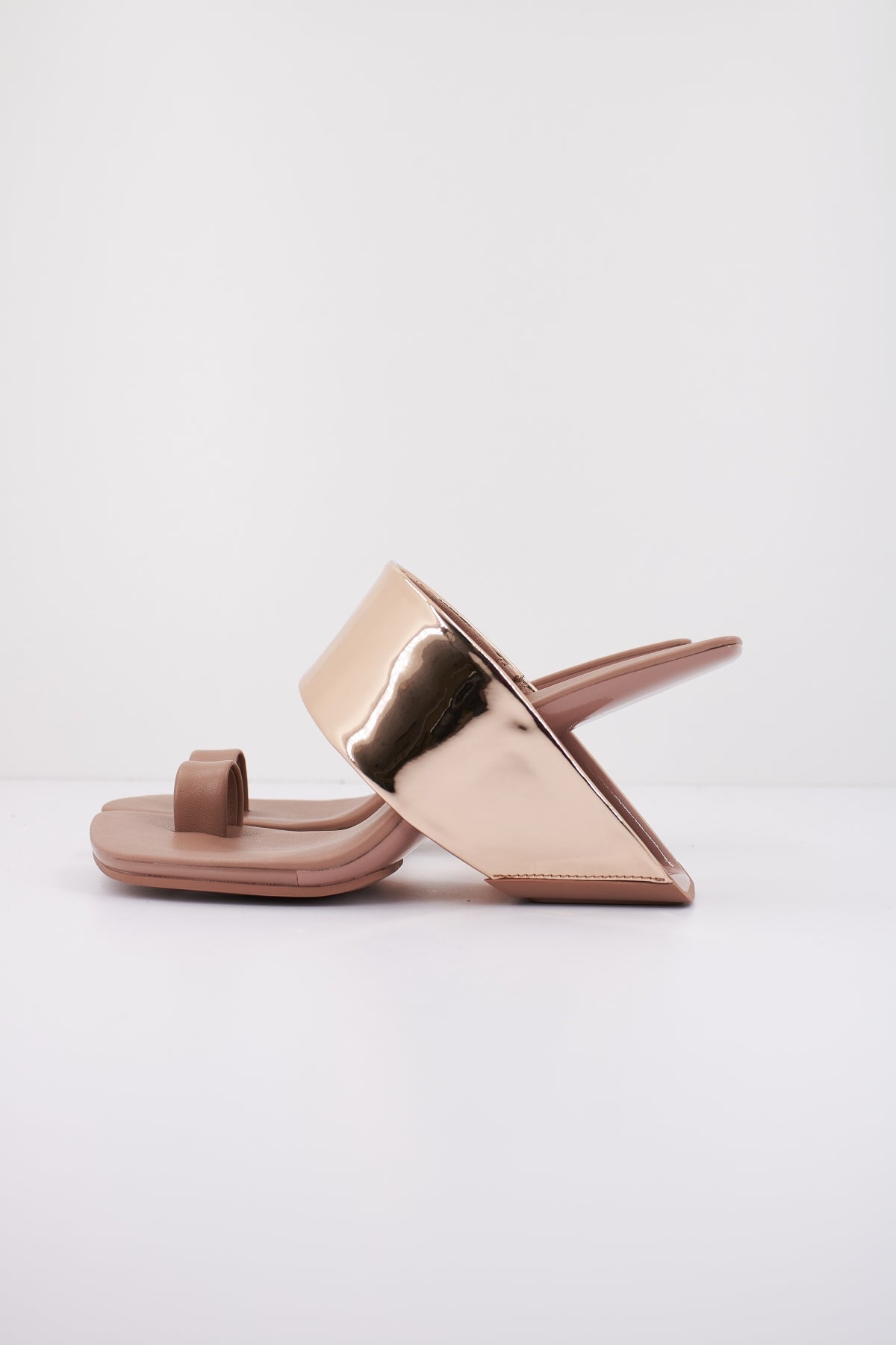 UNITED NUDE LOOP TOE HI ROSE en color BRONCE (1)