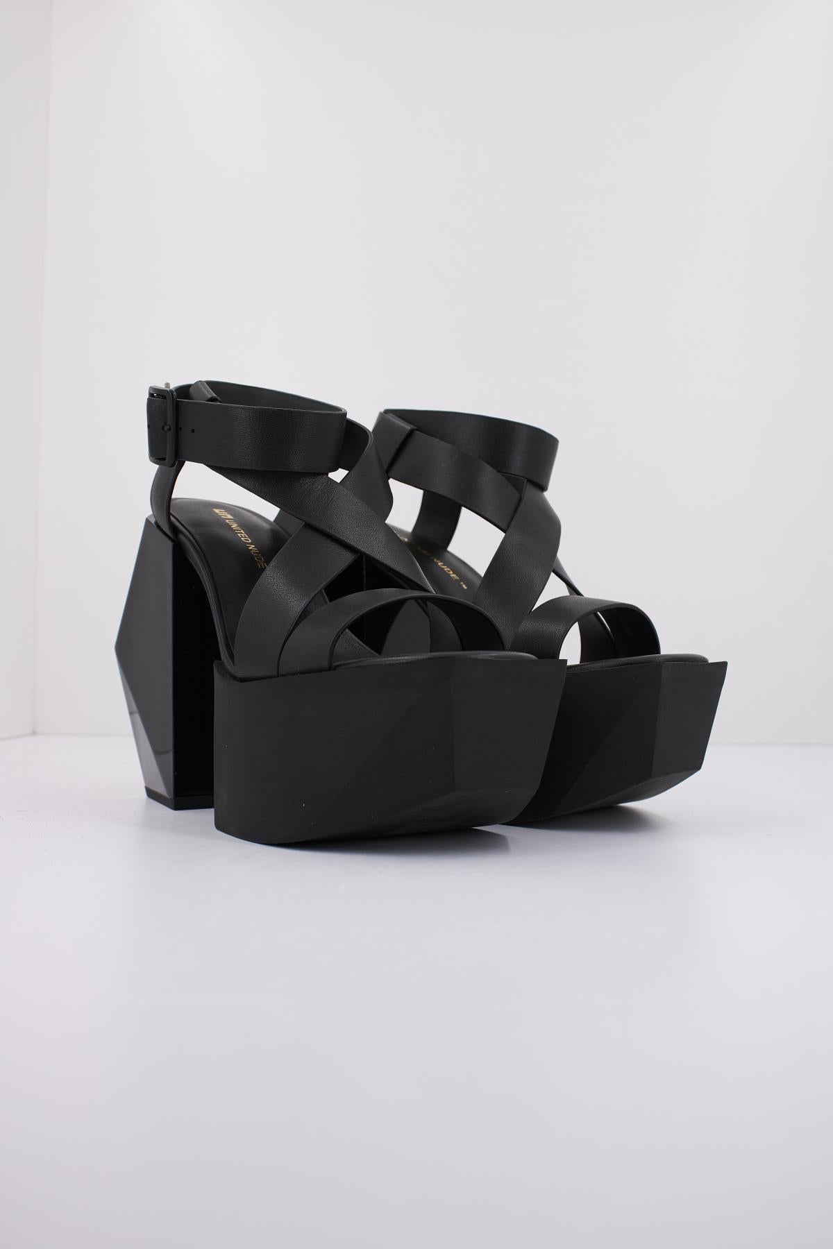 UNITED NUDE STAGE SANDAL en color NEGRO (2)