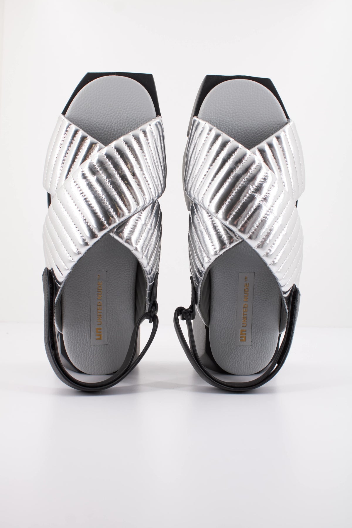 UNITED NUDE BULL PUFFER en color PLATA (3)