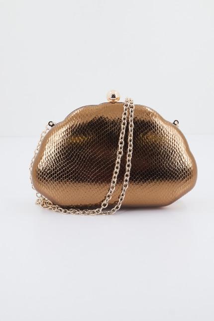 MENBUR M BOLSO FIESTA METALIZADO ANIM en color BRONCE (1)