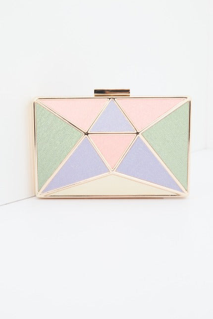 MENBUR M BOLSO CLUTCH GLITTERS en color MULTICOLOR (1)