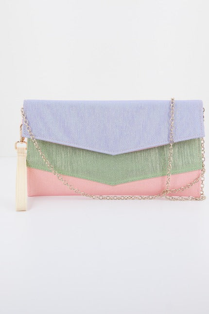 MENBUR M BOLSO CARTERA GLITTERS TRICO en color MULTICOLOR (1)