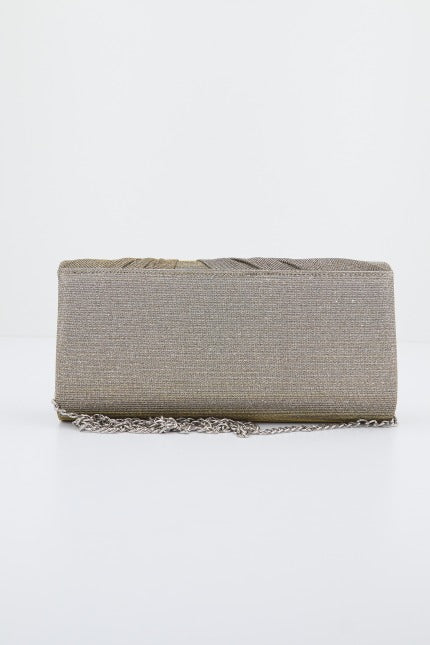 MENBUR M BOLSO FIESTA CARTERA GLITTER en color GRIS (3)