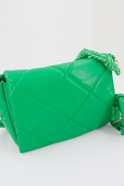 MENBUR M BOLSO BANDOLERA ACOLHADO en color VERDE (3)