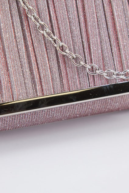 MENBUR M BOLSO CARTERA FIESTA GLITTER en color ROSA (4)