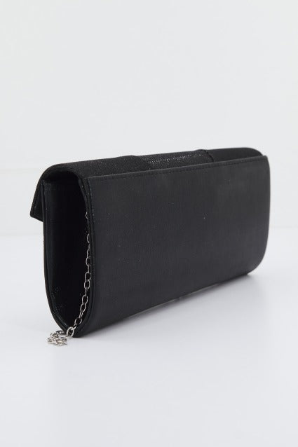 MENBUR M BOLSO FIESTA SOBRE GLITTERS en color NEGRO (2)