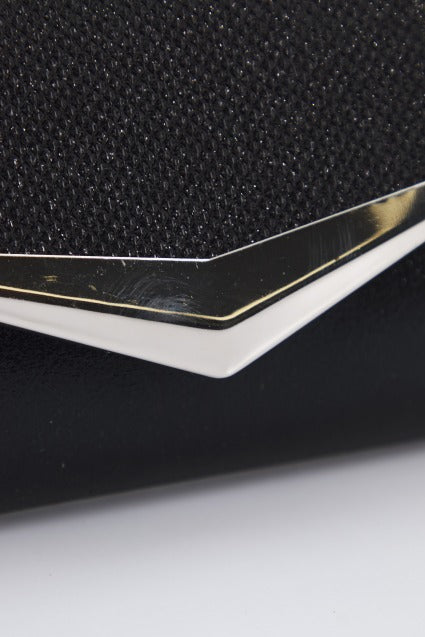 MENBUR M BOLSO FIESTA SOBRE GLITTERS en color NEGRO (4)