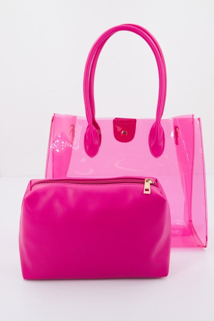 MENBUR SHOPPING VINILO en color ROSA (3)