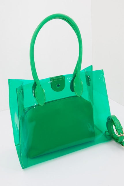 MENBUR SHOPPING VINILO en color VERDE (2)
