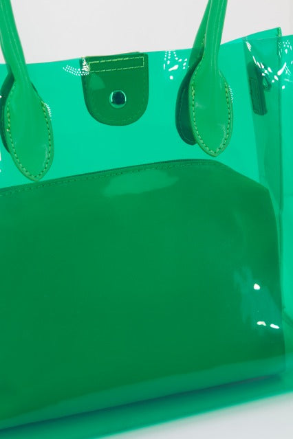 MENBUR SHOPPING VINILO en color VERDE (4)