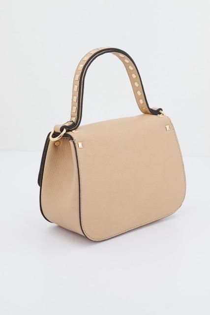 MENBUR M BOLSO BANDOLERA DETALLE TACH en color BEIS (2)
