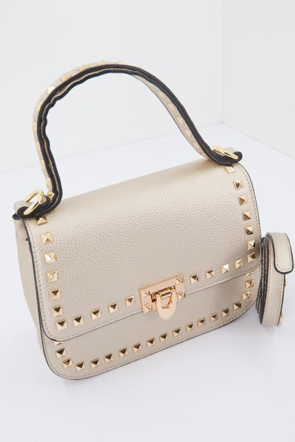 MENBUR M BOLSO BANDOLERA DETALLE TACH en color ORO (3)