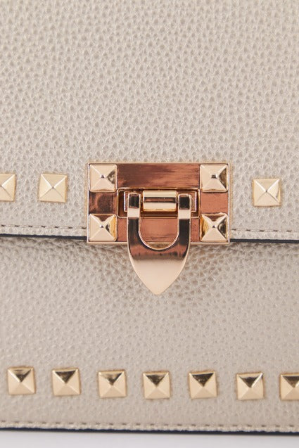 MENBUR M BOLSO BANDOLERA DETALLE TACH en color ORO (4)