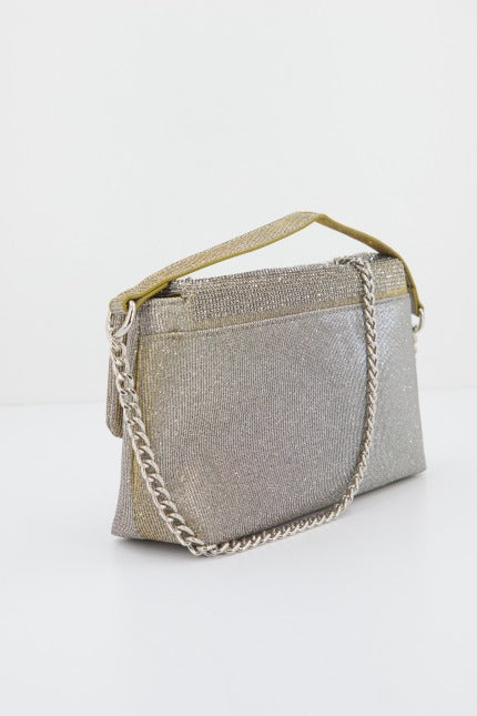 MENBUR M BOLSO FIESTA GLITTERS DETALL en color PLATA (2)