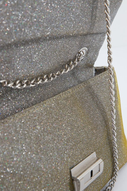 MENBUR M BOLSO FIESTA GLITTERS DETALL en color PLATA (3)