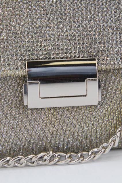 MENBUR M BOLSO FIESTA GLITTERS DETALL en color PLATA (4)
