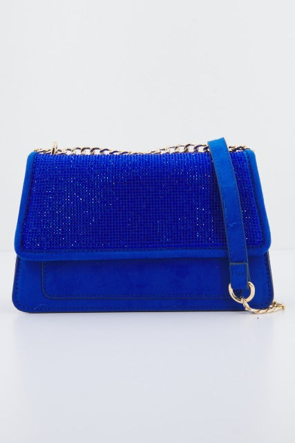 MENBUR M BOLSO BANDOLERA MICROFIBRA D en color AZUL (1)