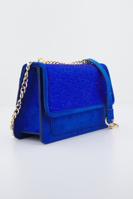 MENBUR M BOLSO BANDOLERA MICROFIBRA D en color AZUL (2)