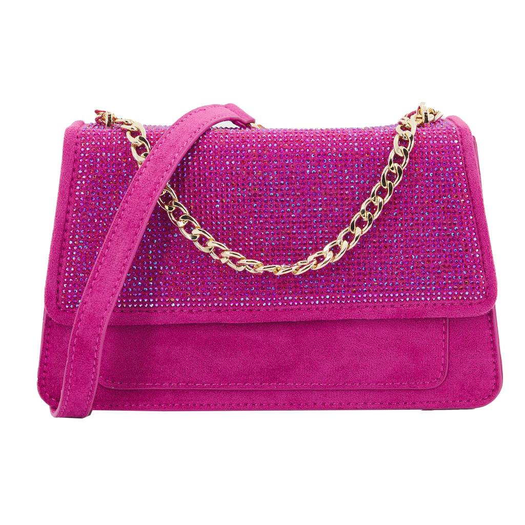 MENBUR M BOLSO BANDOLERA MICROFIBRA D en color ROSA (1)