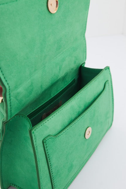 MENBUR M BOLSO BANDOLERA MICROFIBRA D en color VERDE (3)