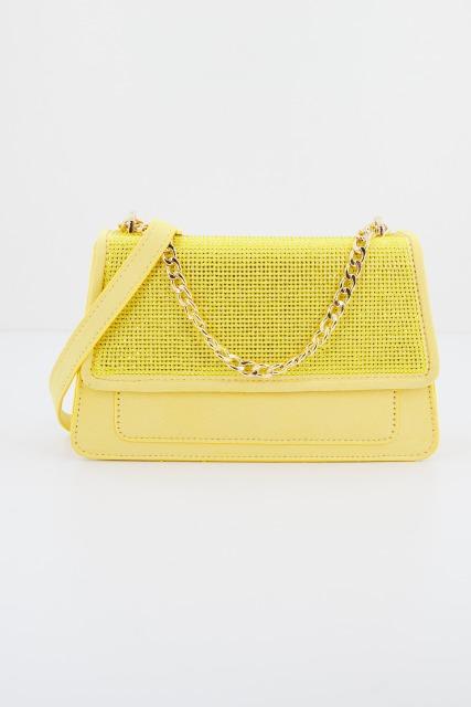 MENBUR M BOLSO BANDOLERA MICROFIBRA D en color AMARILLO (1)