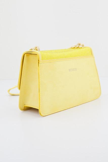 MENBUR M BOLSO BANDOLERA MICROFIBRA D en color AMARILLO (2)