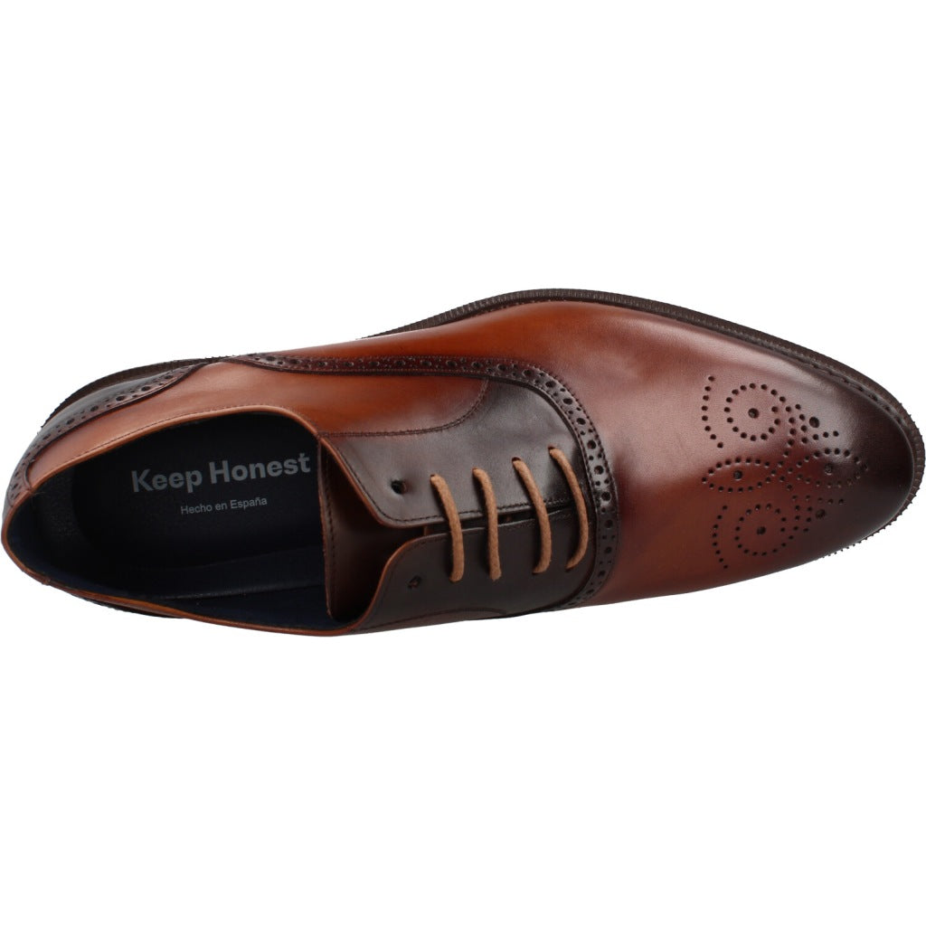 KEEP HONEST KH ZAPATO VESTIR en color MARRON (7)