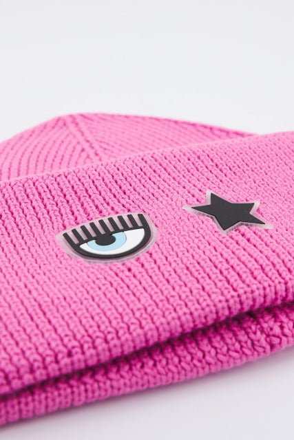 CHIARA FERRAGNI EYE/STAR SILICON PATCH WOOL en color ROSA (4)