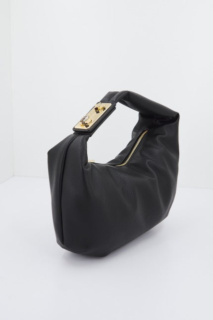 CHIARA FERRAGNI MINI PUFFY BAG en color NEGRO (2)