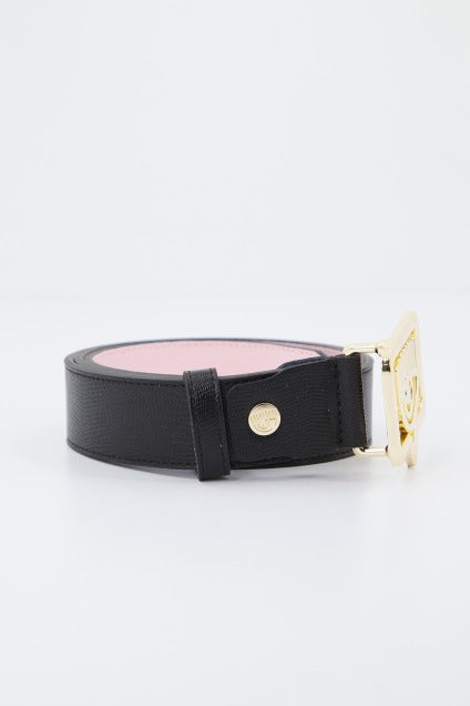 CHIARA FERRAGNI EYETAG BELT WITH PURSES en color NEGRO (2)