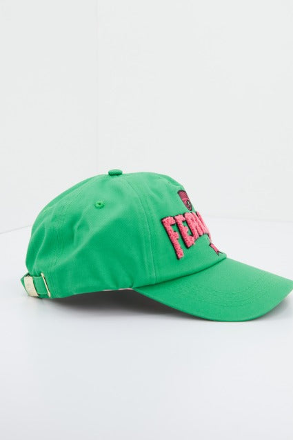 CHIARA FERRAGNI FERRAGNI STRETCH BASEBALL CAP en color VERDE (2)