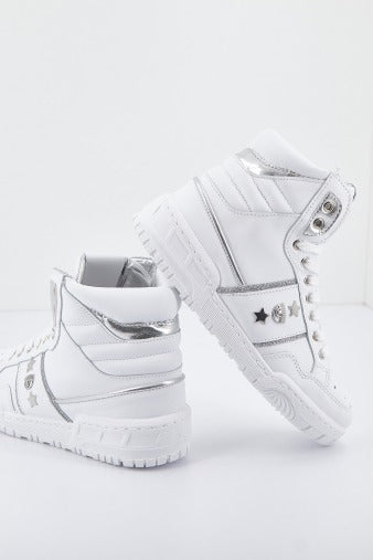CHIARA FERRAGNI SNE CF HIGH WHITE LEATH en color BLANCO (3)