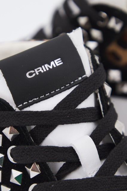 CRIME LONDON TIMELESS LOW TOP en color BLANCO (4)