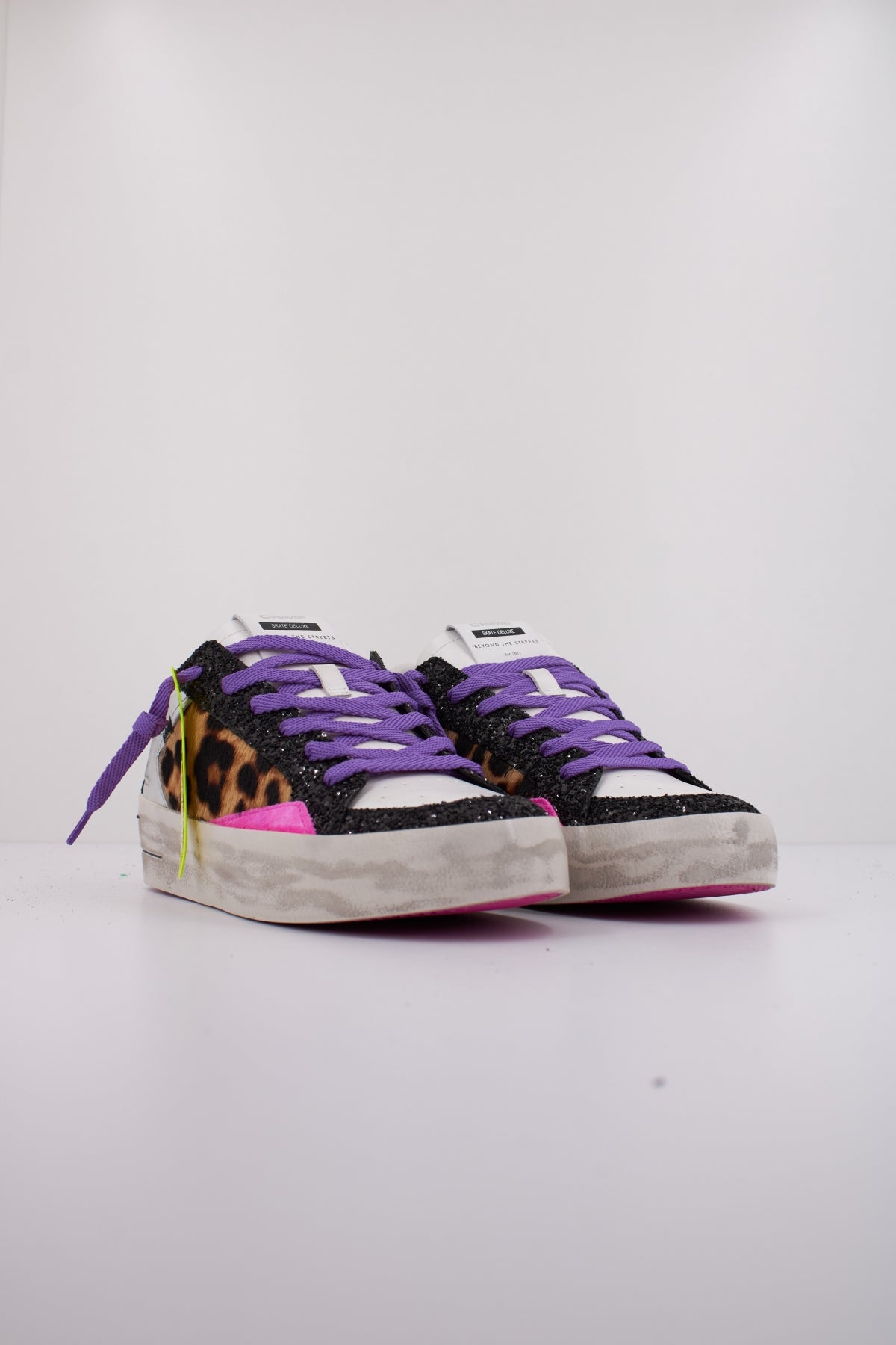 CRIME LONDON SK DELUXE WEDGE en color ANIMAL PRINT (2)
