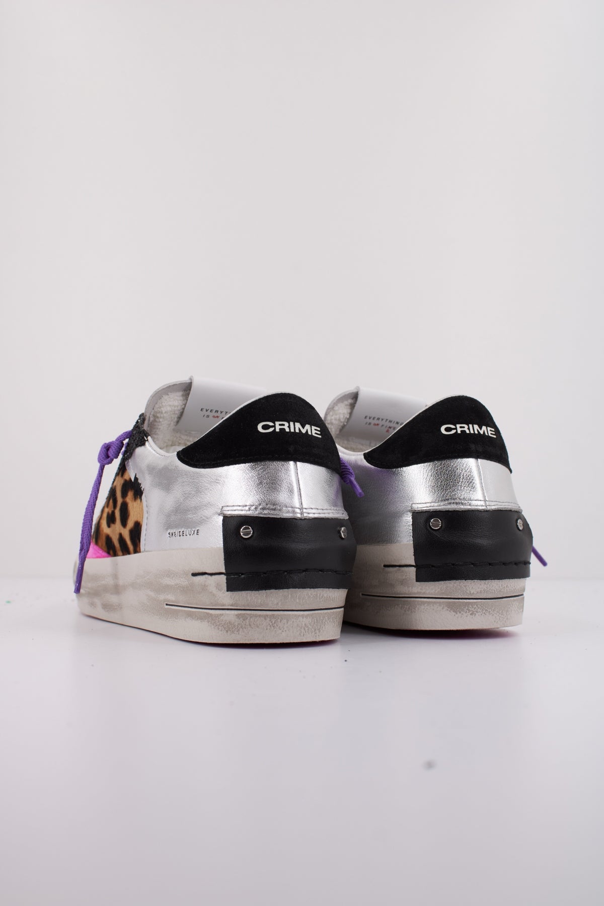 CRIME LONDON SK DELUXE WEDGE en color ANIMAL PRINT (4)