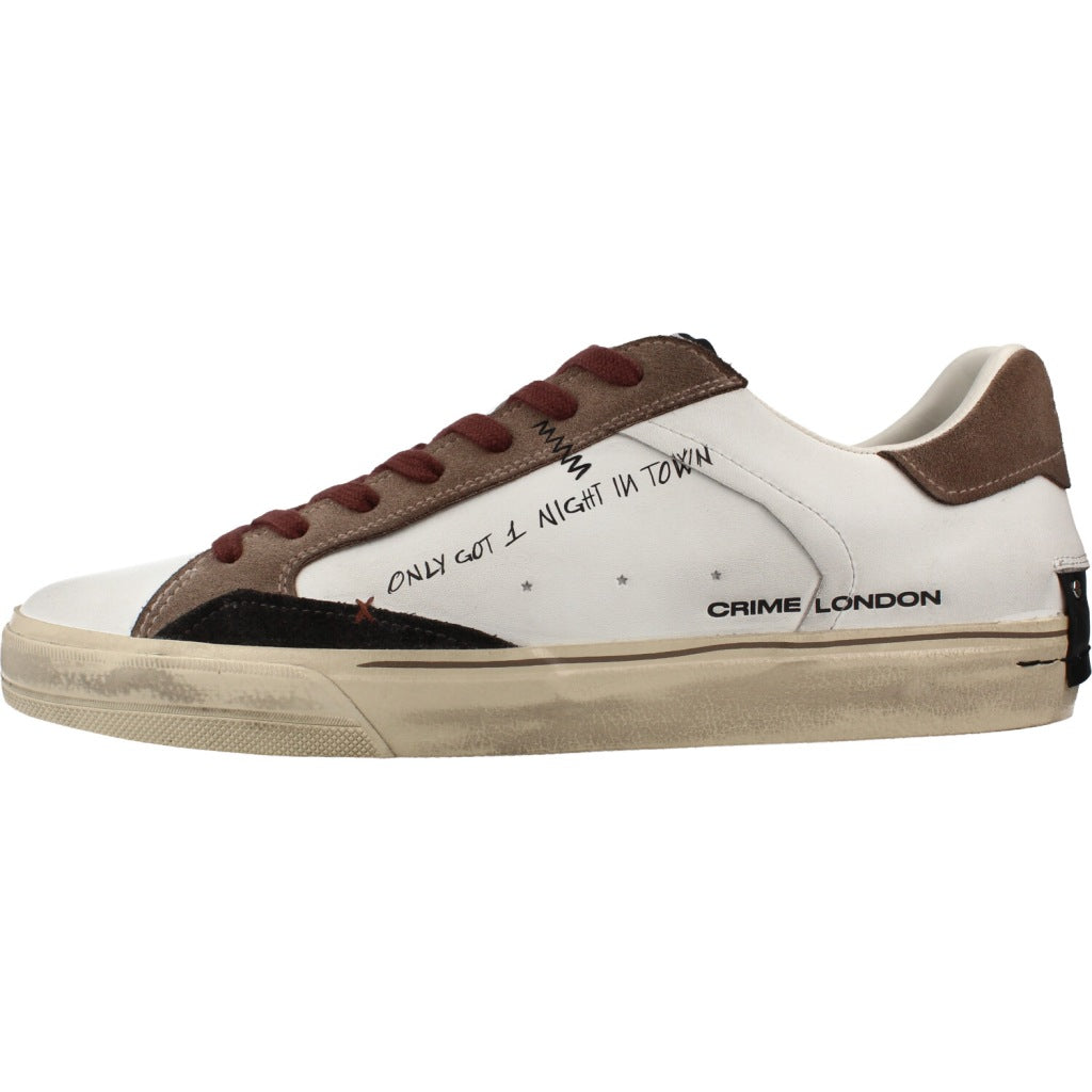 CRIME LONDON AAB DEPORTIVO DECONSTRUCTED en color BLANCO (2)
