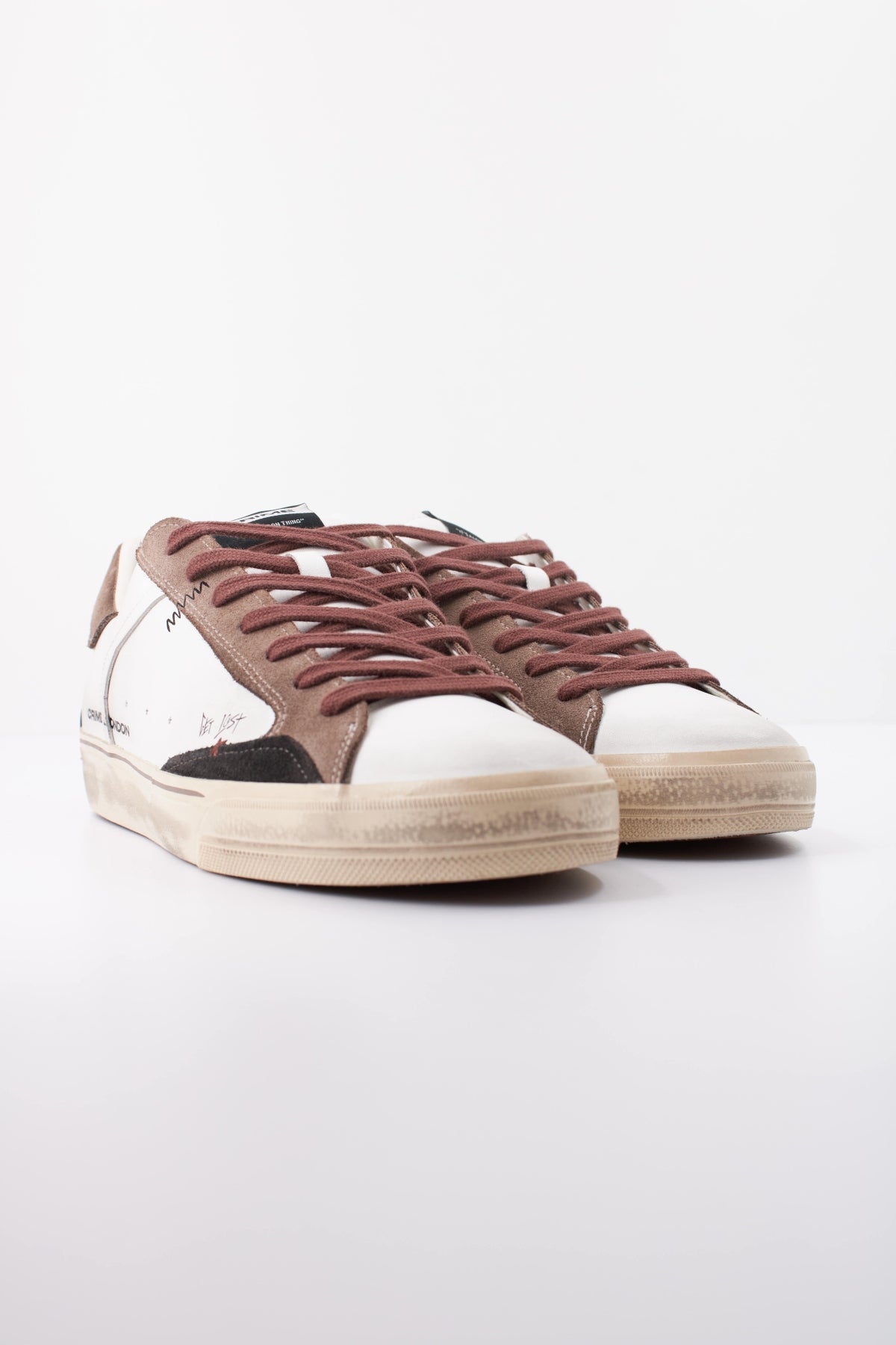 CRIME LONDON AAB DEPORTIVO DECONSTRUCTED en color BLANCO (2)