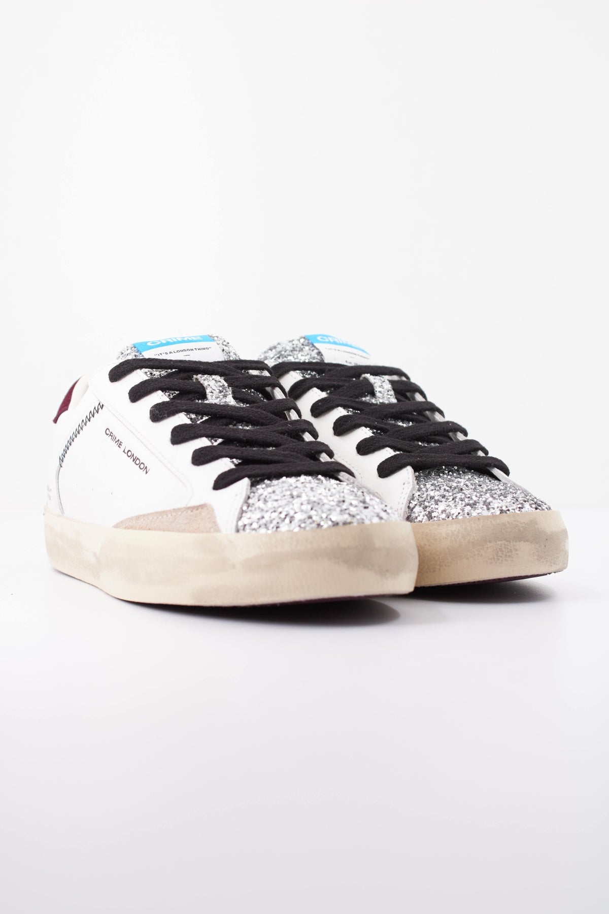 CRIME LONDON AAB DEPORTIVO DISTRESSED en color BLANCO (2)