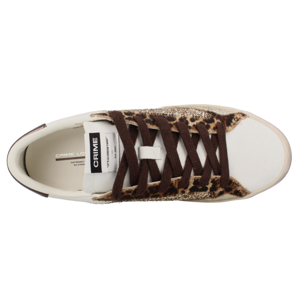 CRIME LONDON AAB DEPORTIVO DISTRESSED en color BLANCO (7)