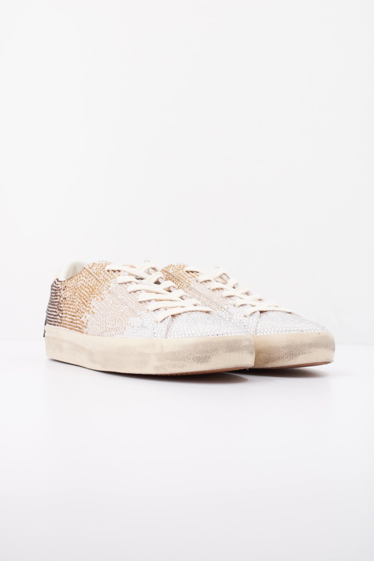 CRIME LONDON AAB DEPORTIVO DISTRESSED en color PLATA (2)