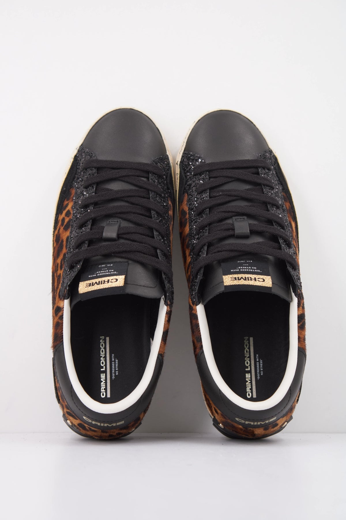 CRIME LONDON AAB DISTRESSED PLATFORM en color ANIMAL PRINT (3)