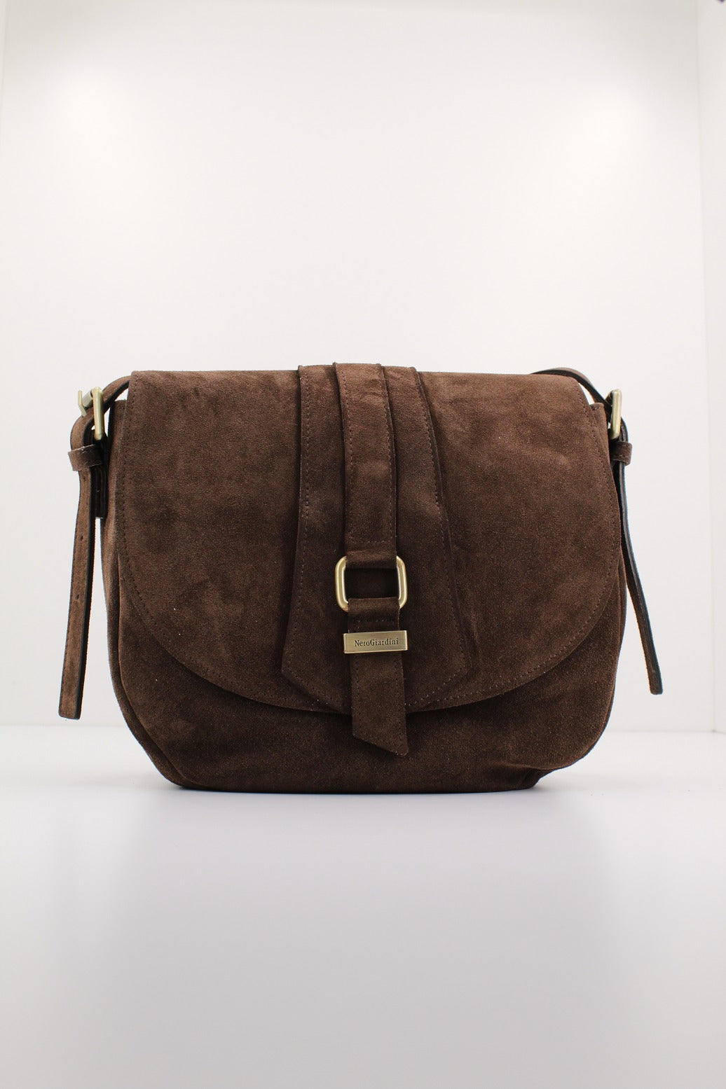 NERO GIARDINI BORSE VELOUR en color MARRON (2)