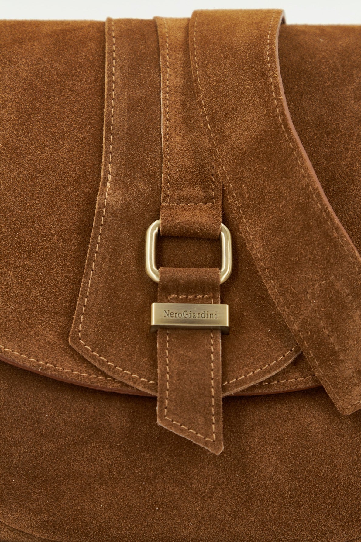 NERO GIARDINI BORSE VELOUR en color MARRON (4)