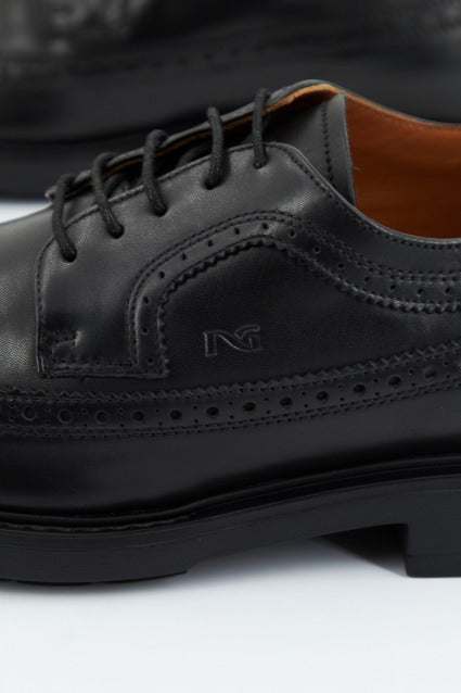 NERO GIARDINI ZAPATO KENIA en color NEGRO (4)