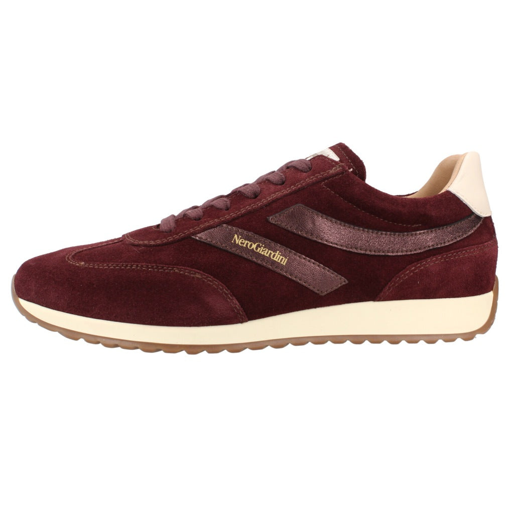 NERO GIARDINI VELOUR en color BURDEOS (2)