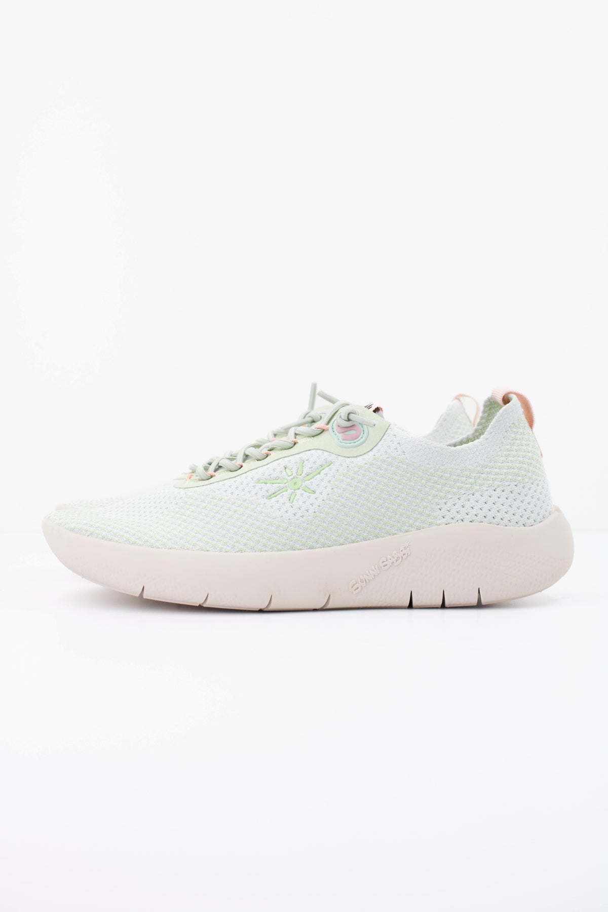 SUNNI SABBI FLYX SLIP ON GOMA en color VERDE (1)