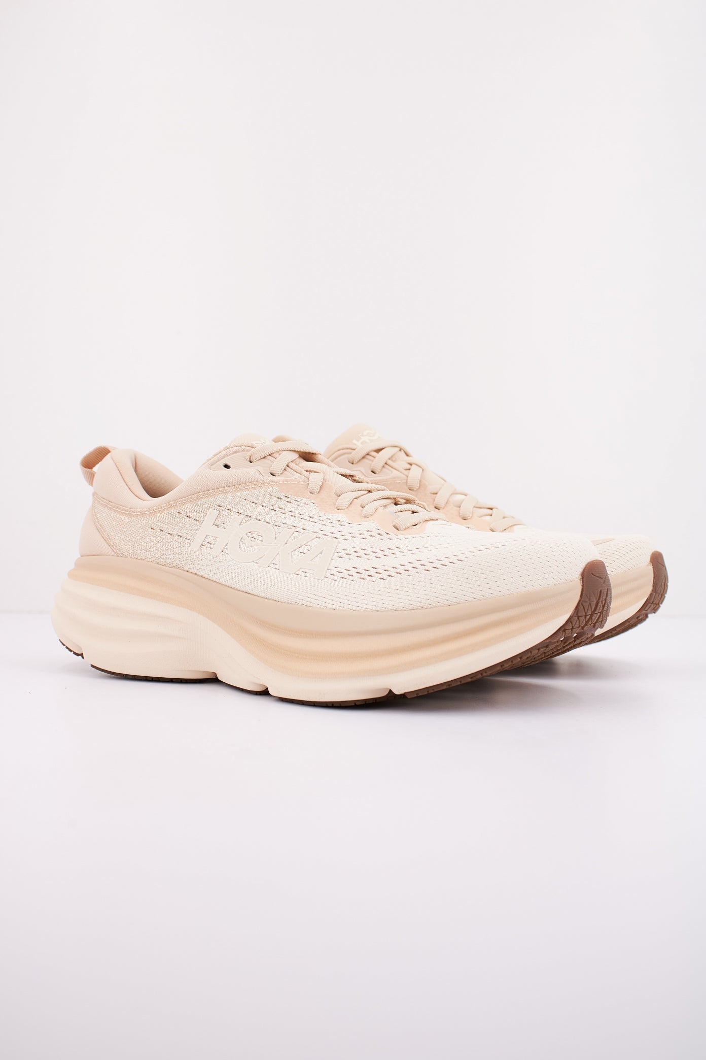 HOKA BONDI en color BEIS (2)